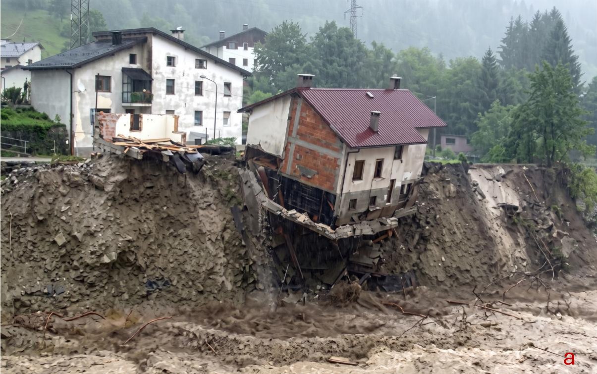 Foto dopo l'alluvione di Giampilieri (a)